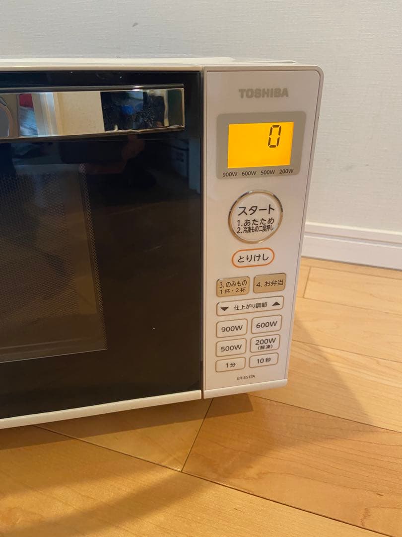 【美品】2020年製TOSHIBA ER-SS17A 単機能電子レンジ