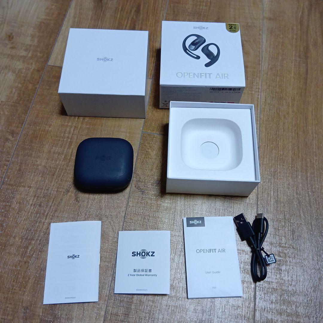 Shokz OpenFit AIR ワイヤレスイヤホン T511