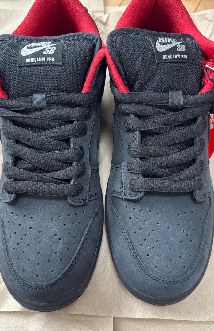 Supreme × Nike SB Dunk Low Black ２７．０