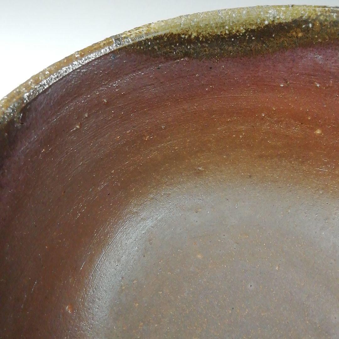 Ｔ２２４　茶碗　『備前焼』『山本宗秀造』　共箱　抹茶碗　茶道具