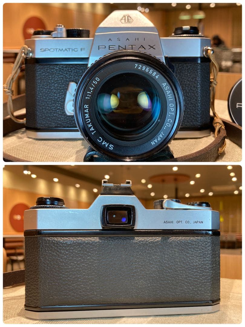 完動品＊美品＊pentax spf&名玉smc f1.4★作例多数！★初期保証