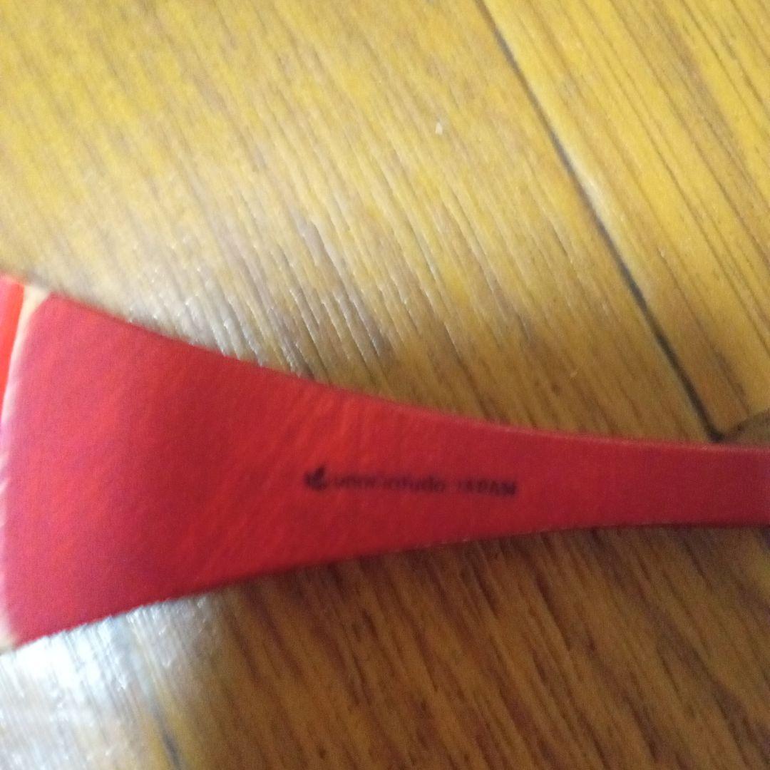 卯之松堂　木製 赤 朱色おひつ しゃもじセット 直径約20cm