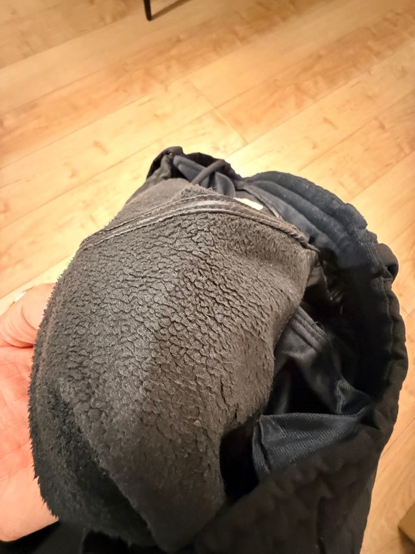 MARK & LONA ダウン入りゴルフパンツ／ブラック／防寒高機能・テーパード