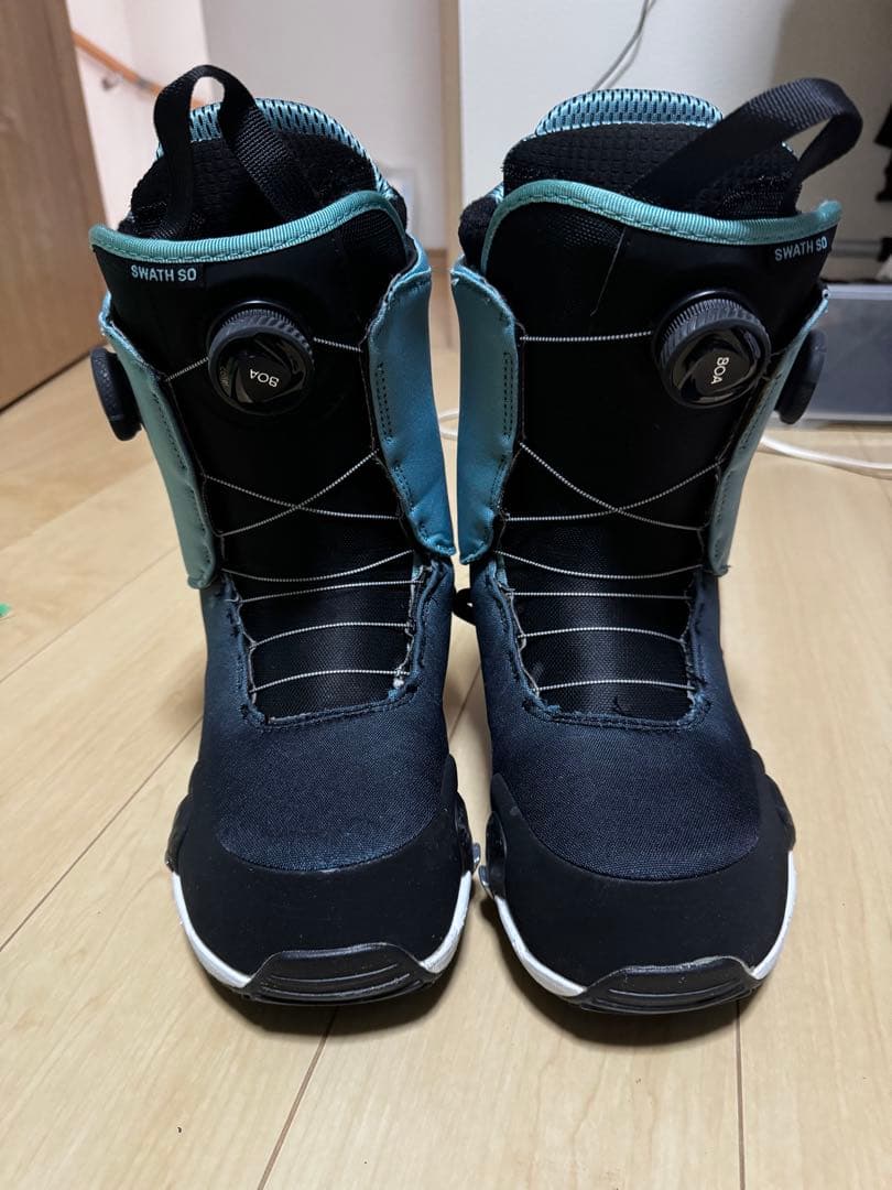 バートンステップオンブーツセット　スノーボードブーツ ブラック/ブルー