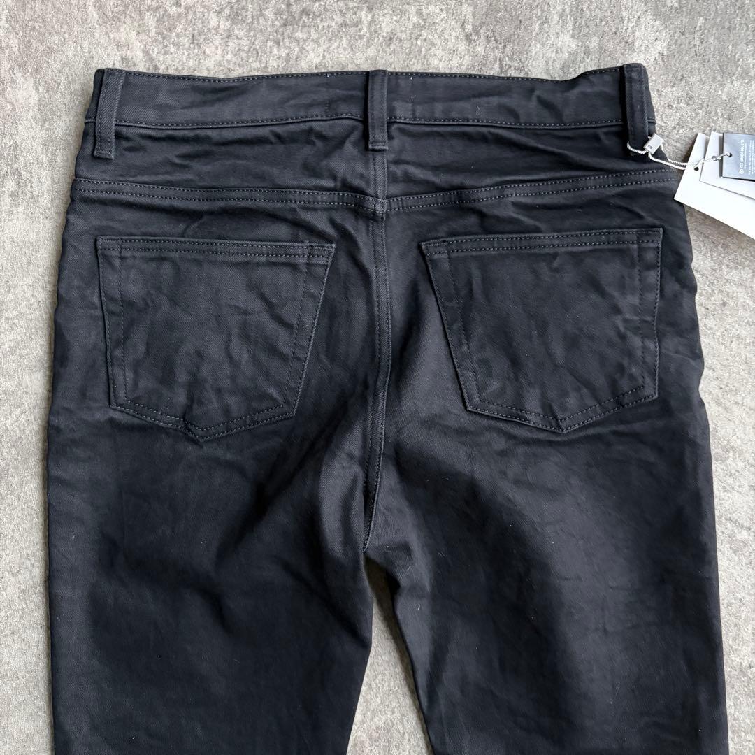 【undermycar】Stretch Flare Black Jeans 0