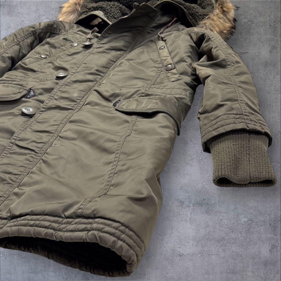 GOA ゴア N-2B フライトジャケット ミリタリー モッズコート フード