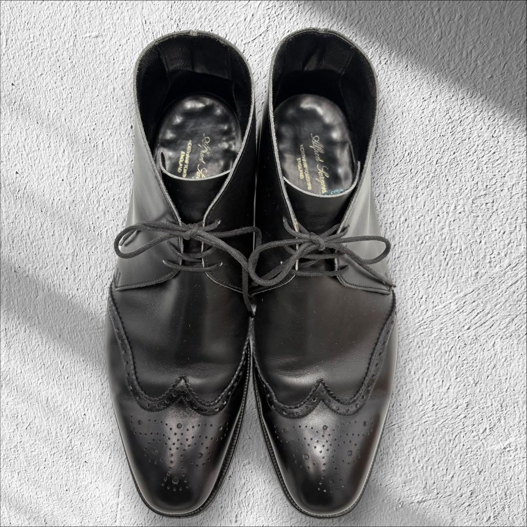 【美品】Alfred Sargent チャッカブーツ　ウィングチップ