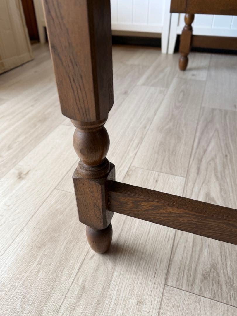 日本製 アンティーク デスク 机 ヴィンテージ 什器 書斎机 事務机 モリヤ家具