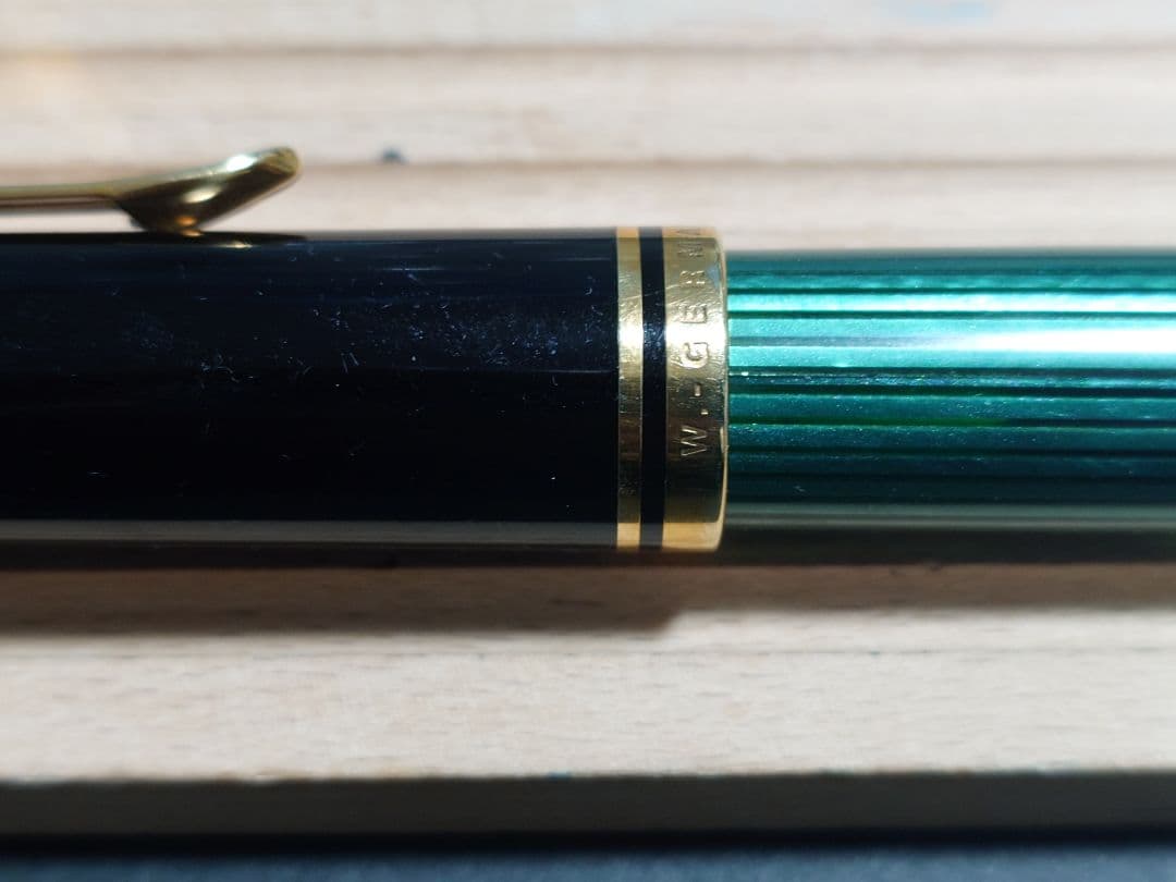 ペリカン スーベレーン M800　18C -750 EN　W.GERMANY刻印