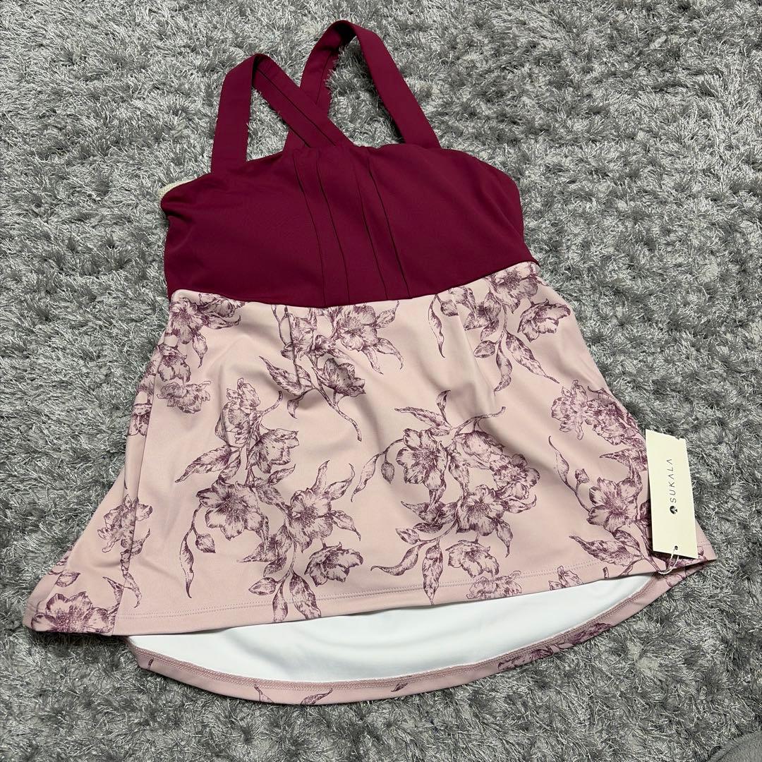 【SUKALA】アンティークプリントクロスタンクトップ　S 新品