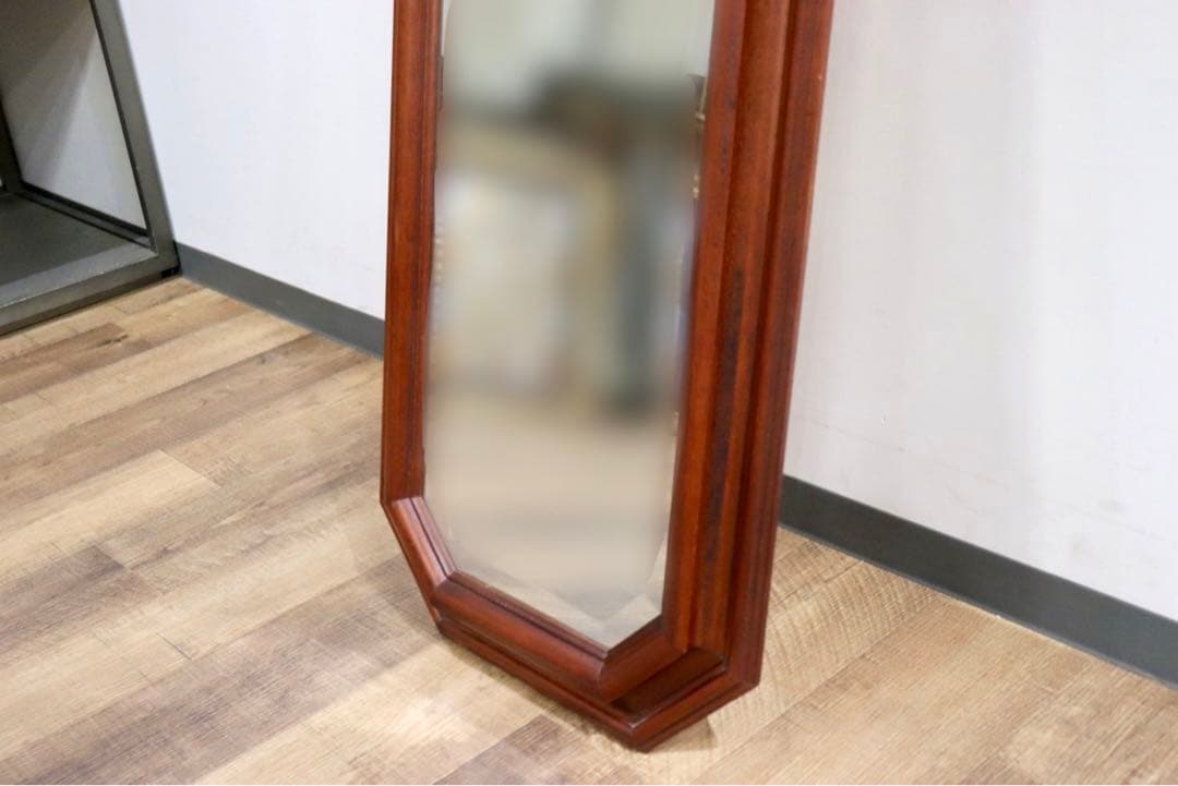 GMHO129○西洋 アンティーク イタリア ウォールミラー 姿見 全身鏡 壁