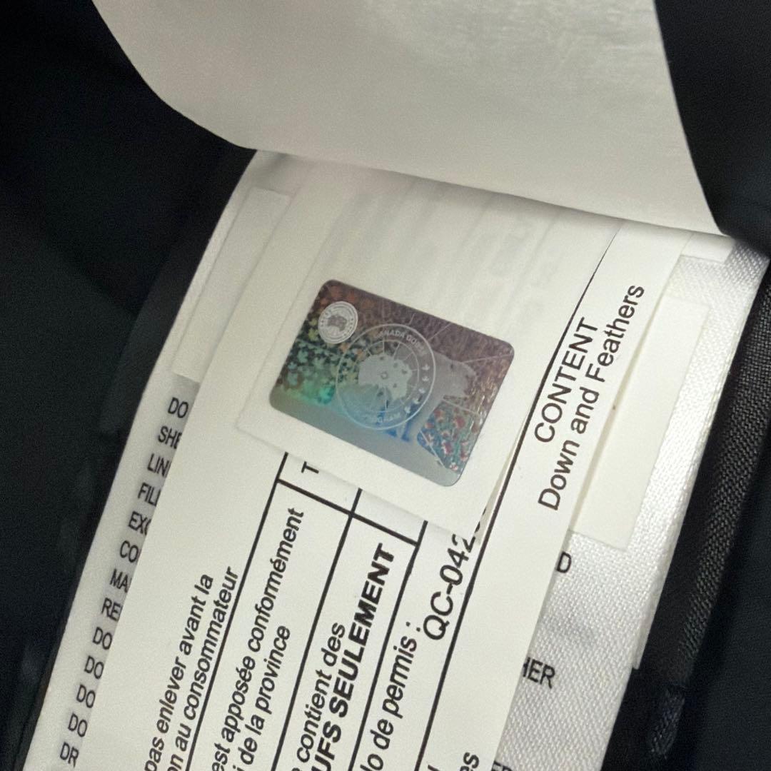 【新品同様✨XL!!】カナダグース　カーソン　ダウン　2way 黒　国内正規品