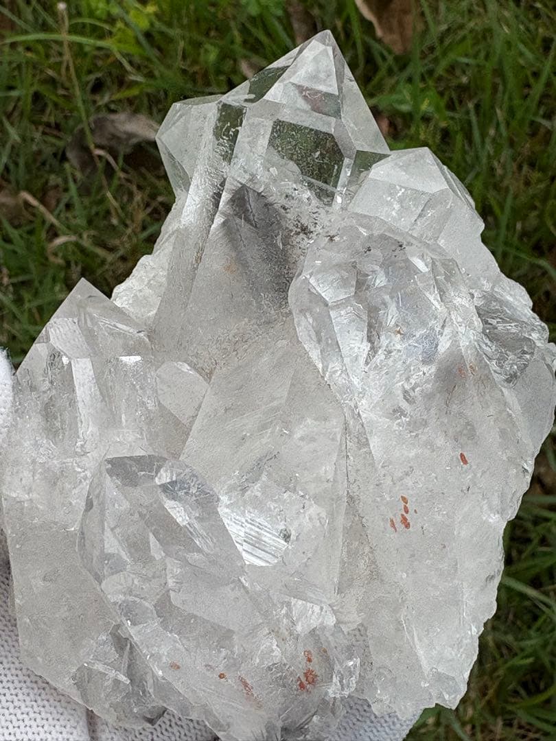 【匿名発送】ブラジル産 プラチナルチルクラスター