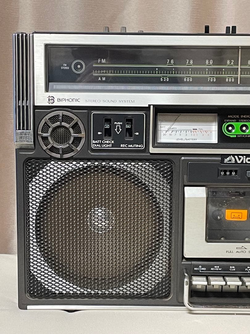 Victor ビクター ラジカセ RC-838 現状品 中古品 昭和レトロ