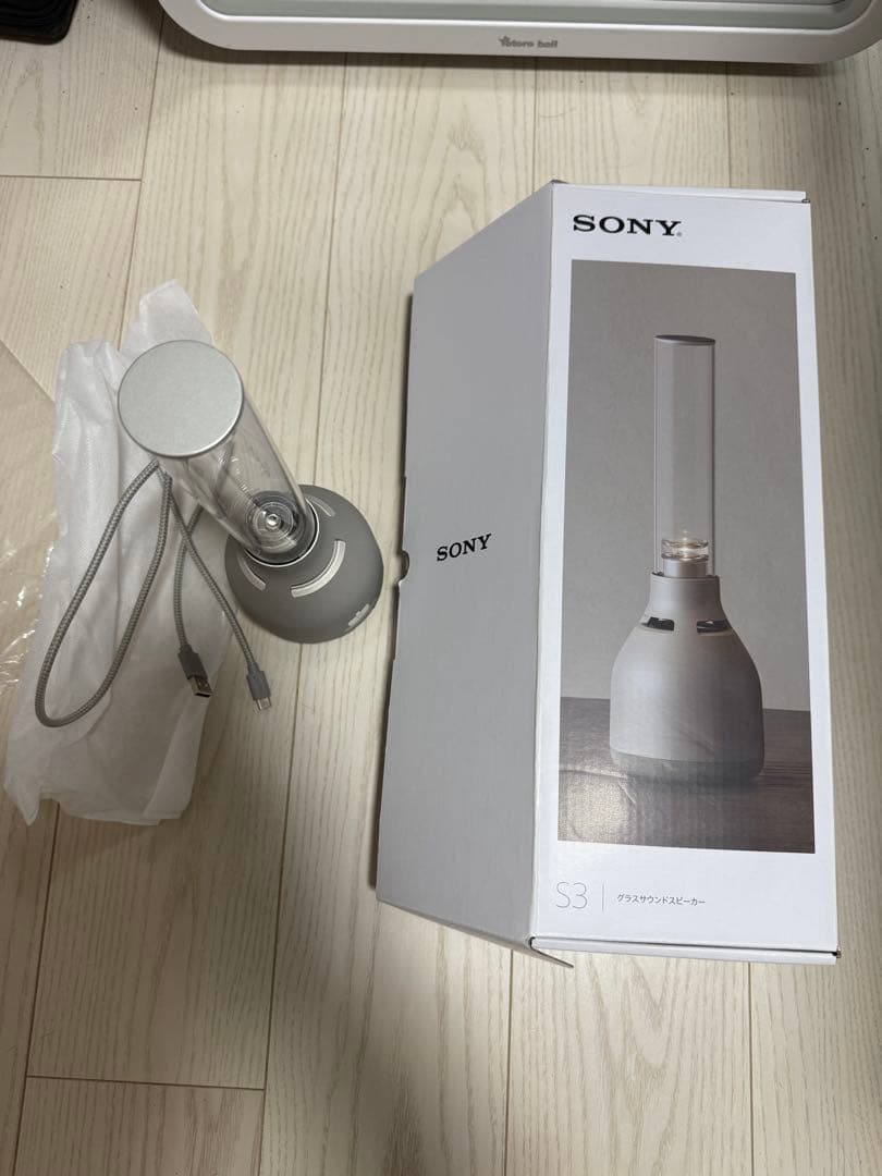 SONY LSPX-S3 グラスサウンドスピーカー｜元箱付き／美品／