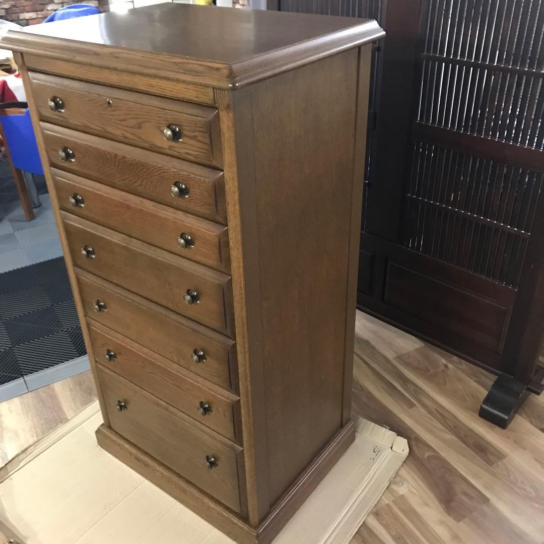 高級ナラ材　チェスト