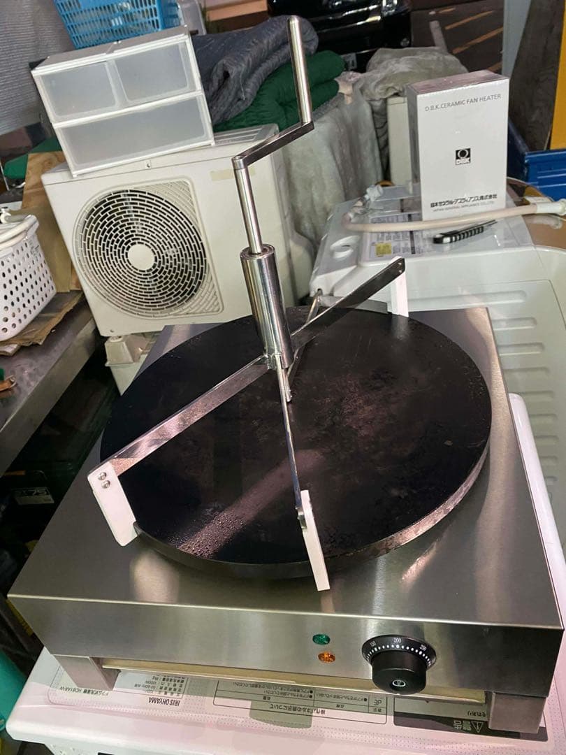 業務用 クレープ焼き機 / クレープメーカー CF-1 100V 1450W