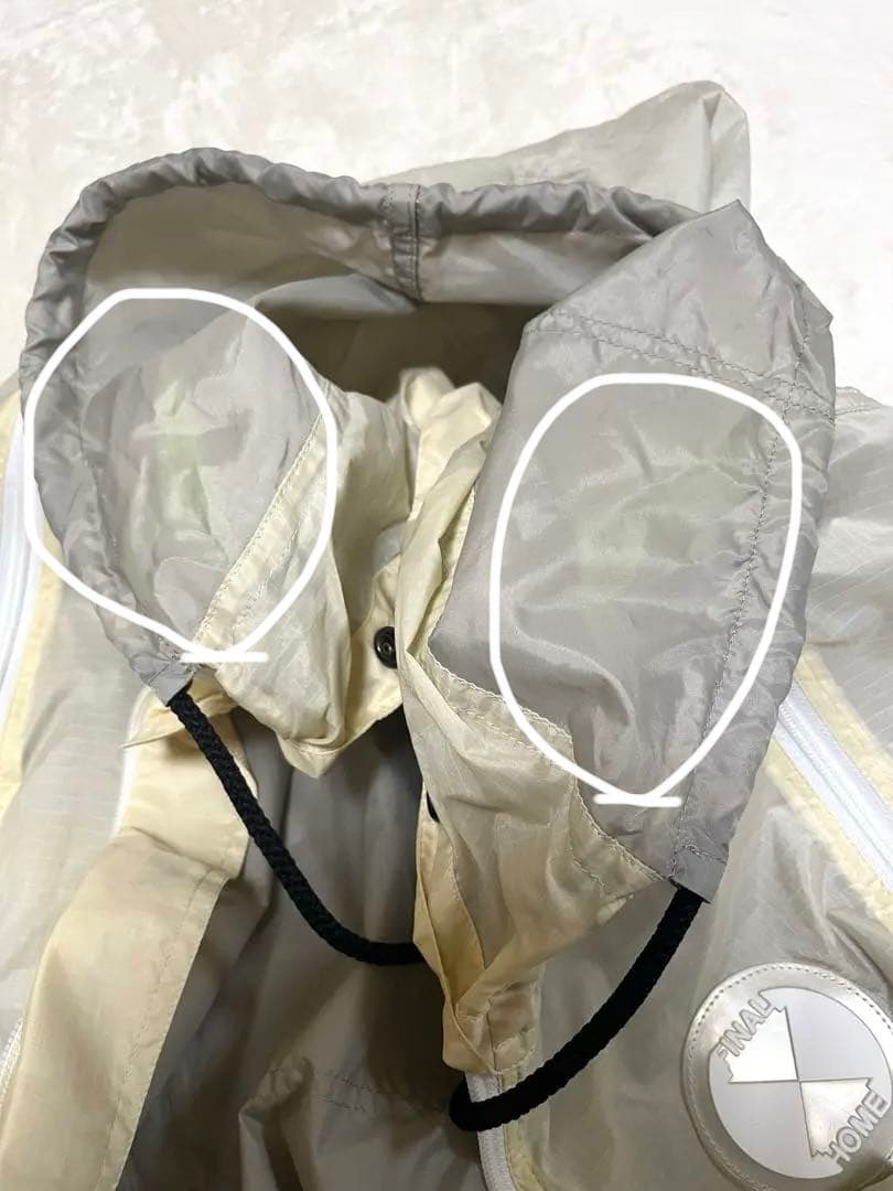 【Final 】 希少　ファイナル　多重ジップ　ナイロン　ジャケット