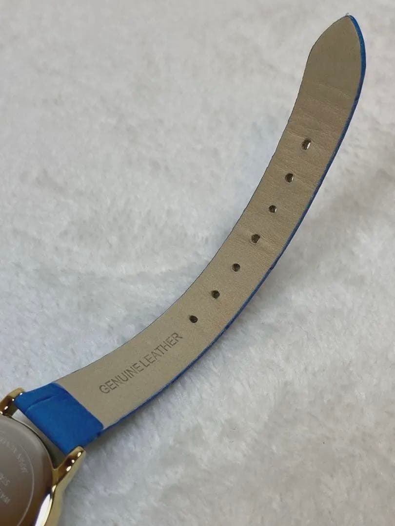 【美品】STAR JEWELRY スタージュエリー　ストーンフェイス　腕時計