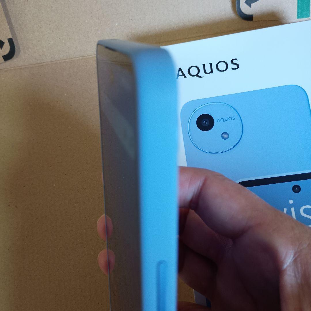 AQUOS wish 5 スマートフォン 本体　ミソラ（パープル系）