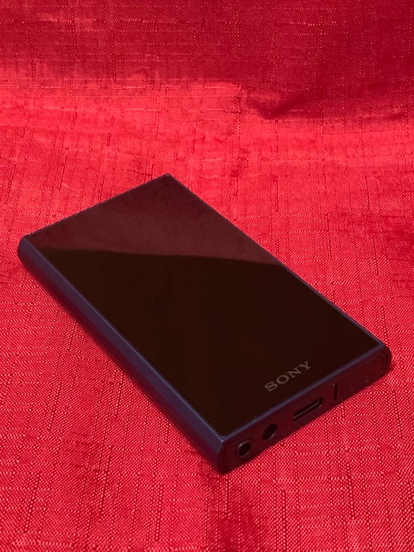 SONY デジタルオーディオプレーヤー ブルー ケース付き