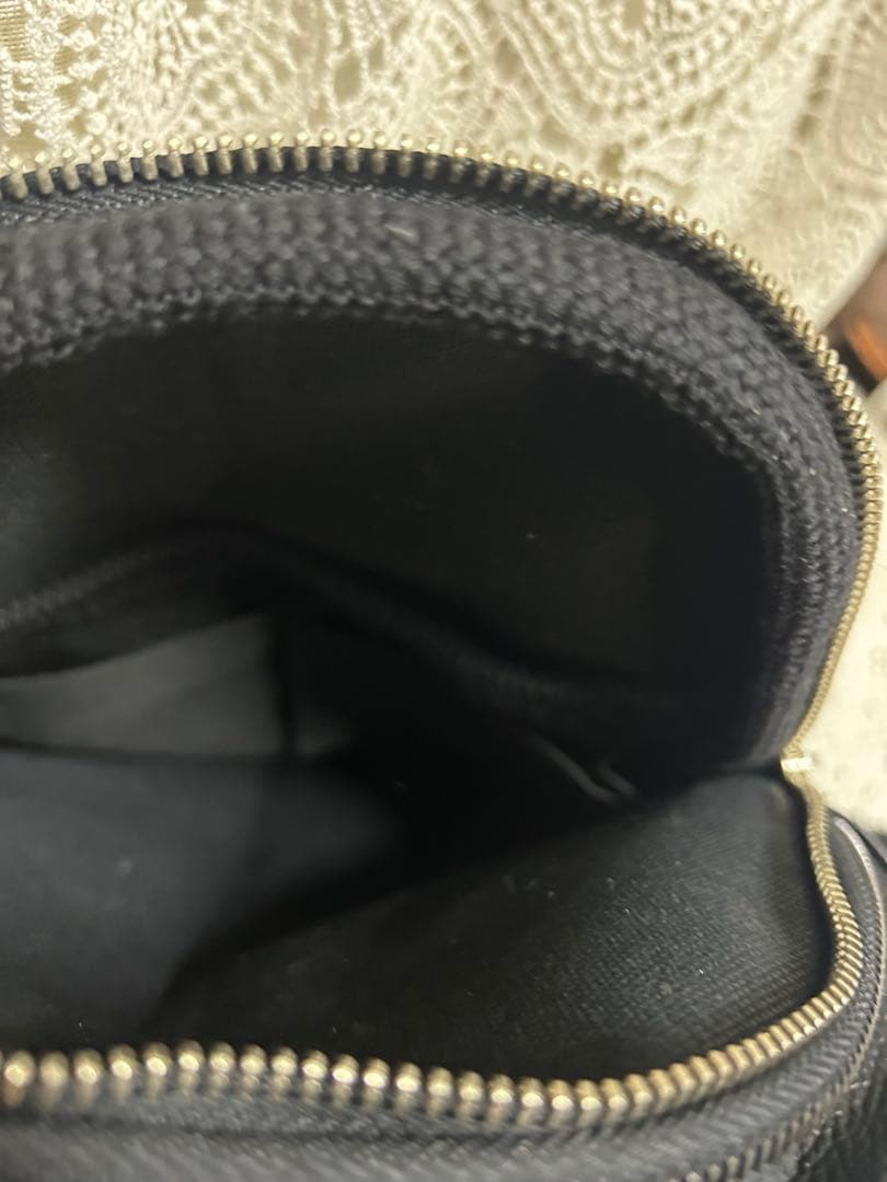 51005A ミナペルホネンハーフハンドメイド本革リュック　シンフォニー