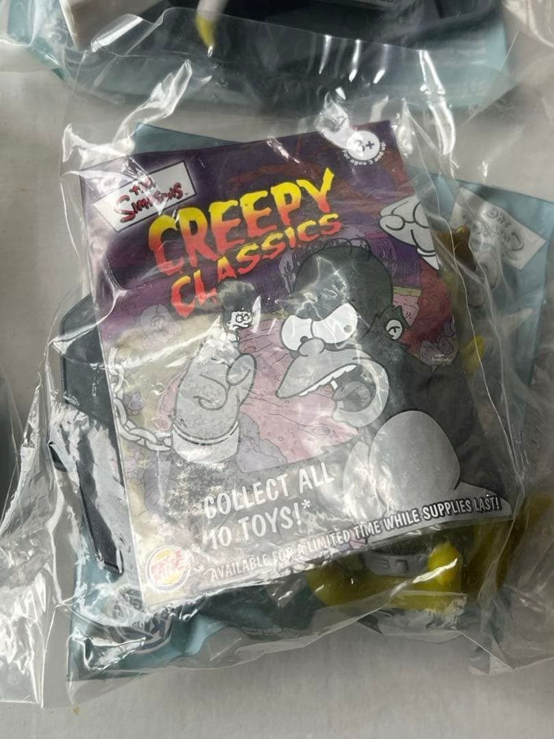 バーガーキング　米国キッズセット　2002年　 ザ・シンプソンズ　全10個セット