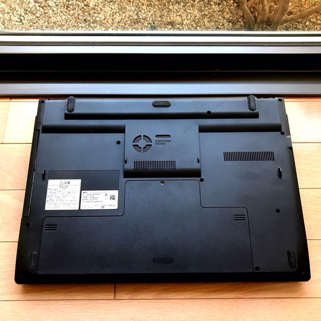 美品LaVieNS750/GAVタッチパネル(SSD512GB+HDD1TB)