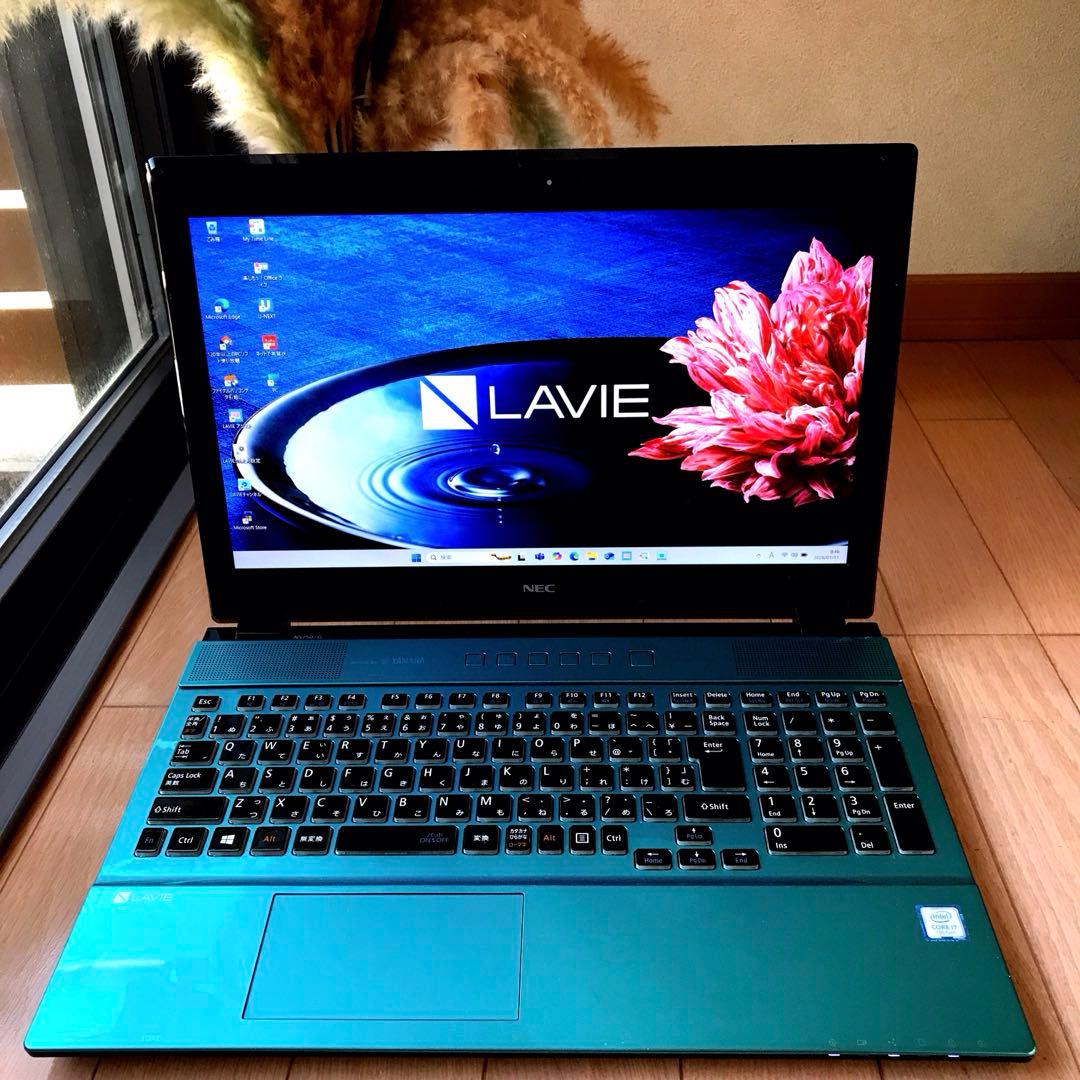 美品LaVieNS750/GAVタッチパネル(SSD512GB+HDD1TB)
