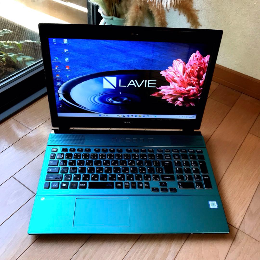 美品LaVieNS750/GAVタッチパネル(SSD512GB+HDD1TB)