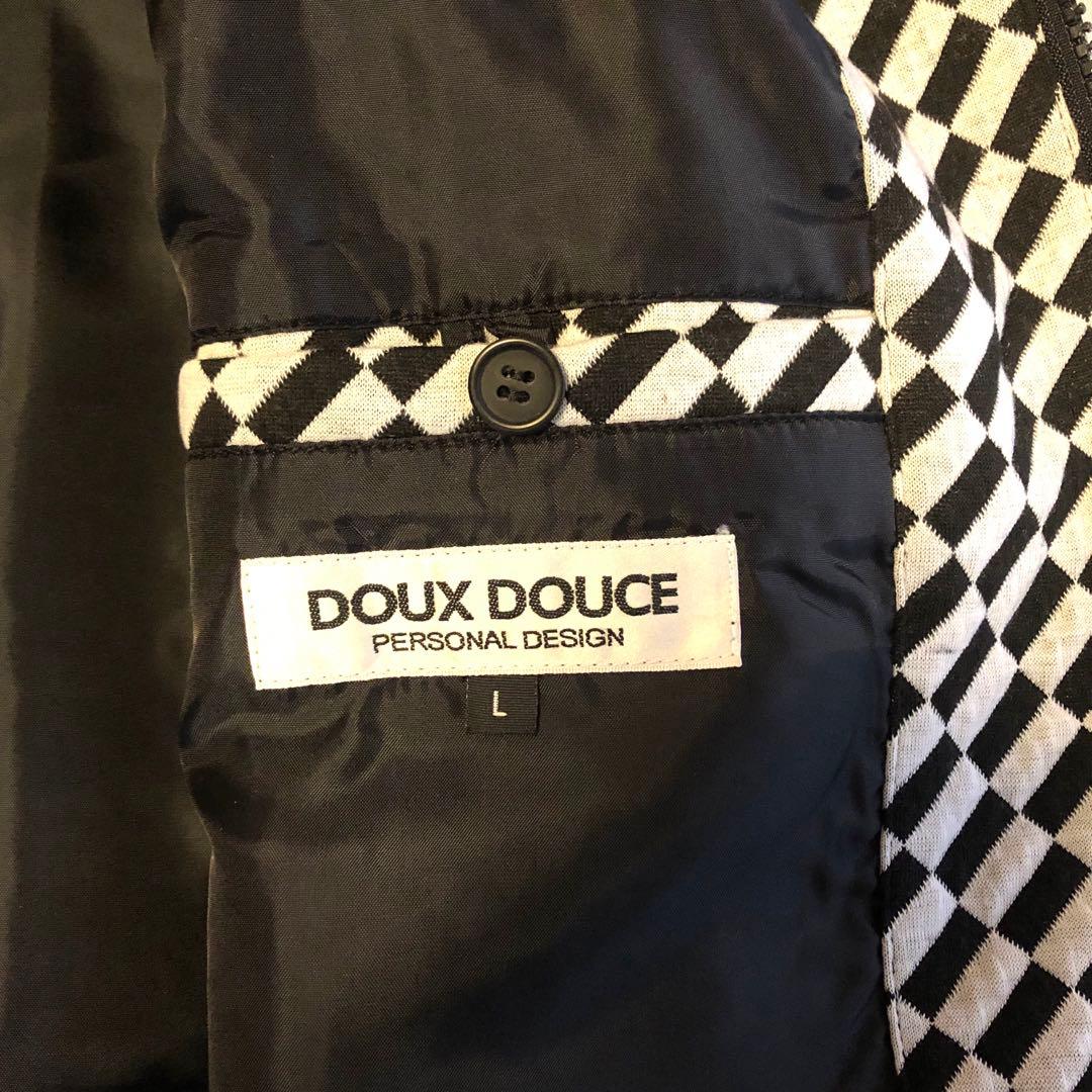 【新品未使用】DOUX DOUCE 黒 ブラック セットアップ 上下セット L