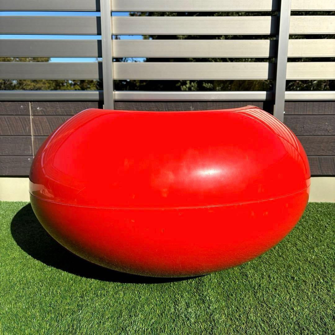 アデルタ 希少 レア パスティルチェア エーロ・アールニオ ラウンジチェア 橙