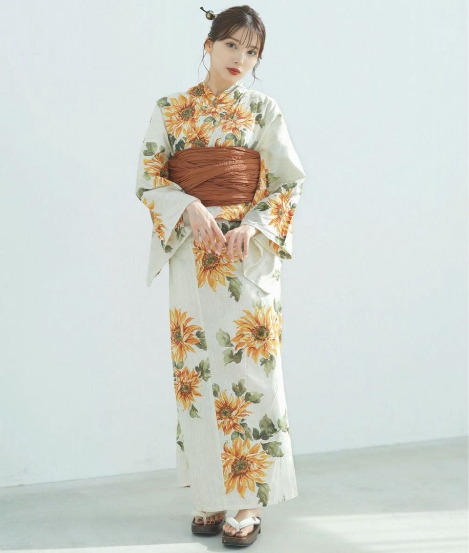 ✴︎最安値【迅速発送】✴︎新品未開封✴︎Dita【夏色の向日葵しらべ】5点浴衣セット