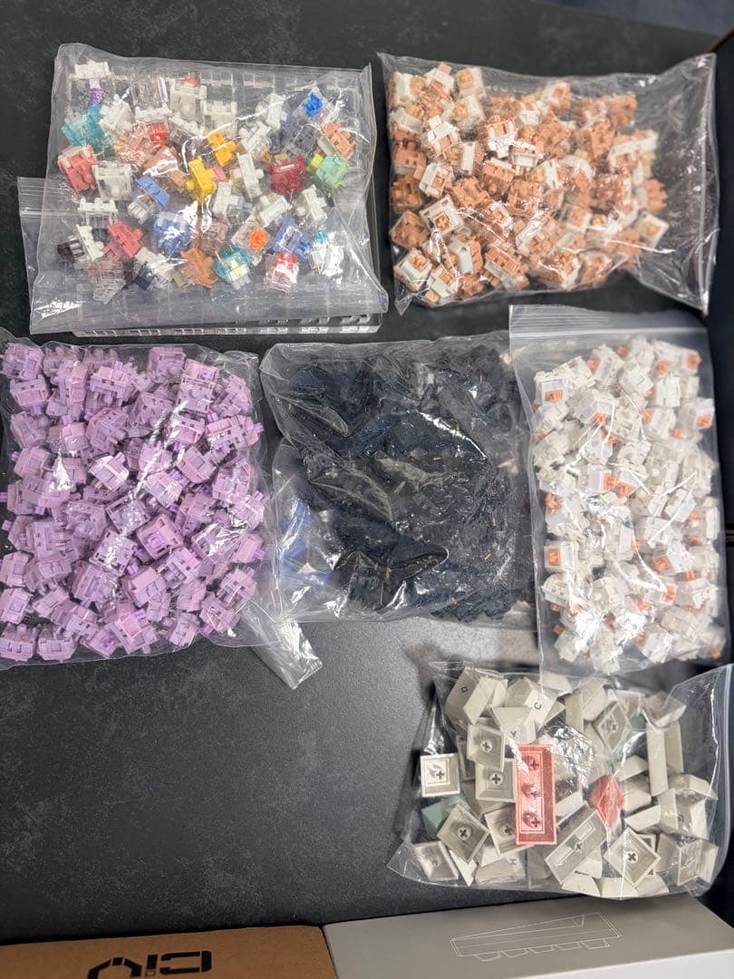 自作キーボード パーツ 素材 まとめ売り セット キーキャップ