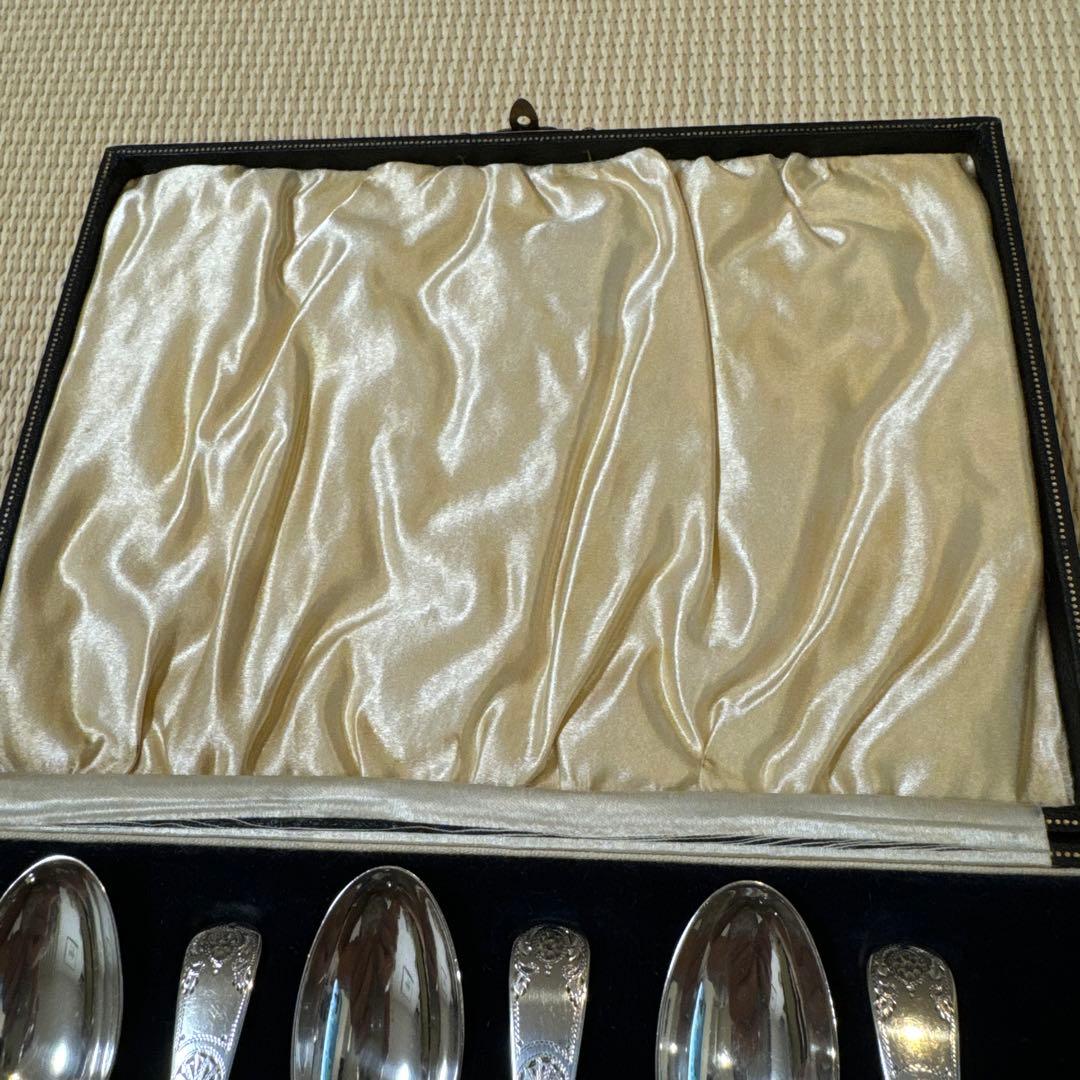 スターリングシルバー英国製　925/1000 純銀スプーン