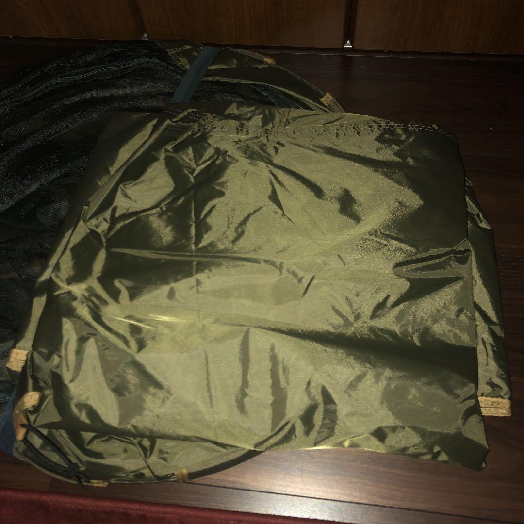 Alpine DESIGN ポップアップュシェルターテント Ⅱ カーキ