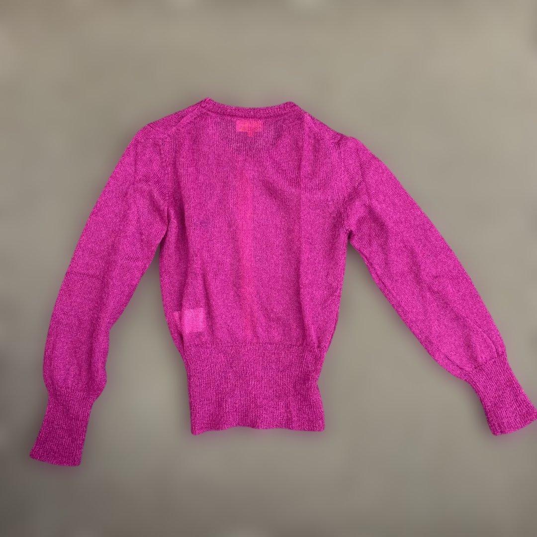 ヴィヴィアンウエストウッドRED LABEL モヘアカーディガン　XS