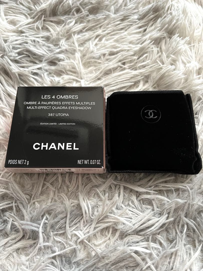 【新品未使用】限定版 シャネル レ キャトル オンブル 387 ユートピア