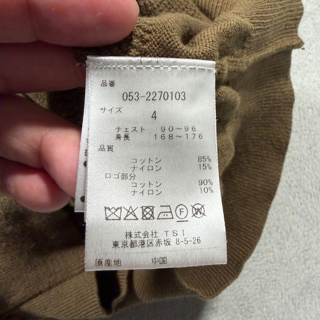 パーリーゲイツ　ニットパーカー　ゴルフウェア　4