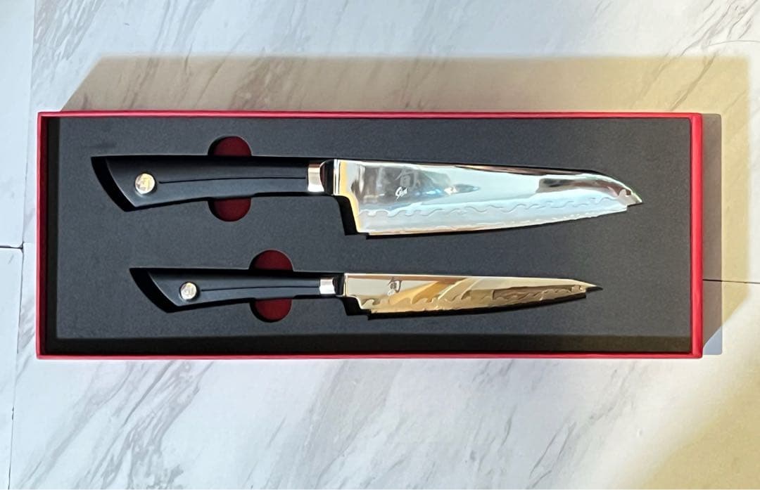 セール 貝印　鋭い切れ味 関の名刀!!.* 旬Sora　.*包丁2点セット