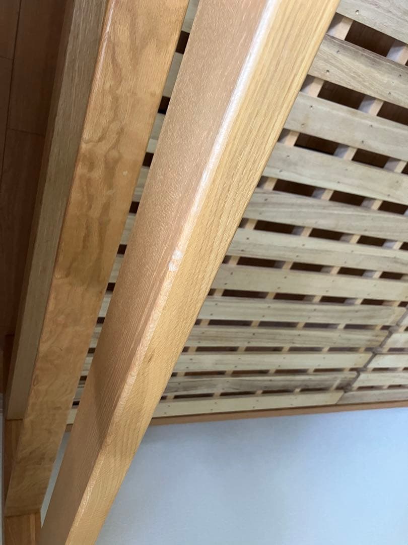 無印良品　ベッドフレーム　クイーンサイズ