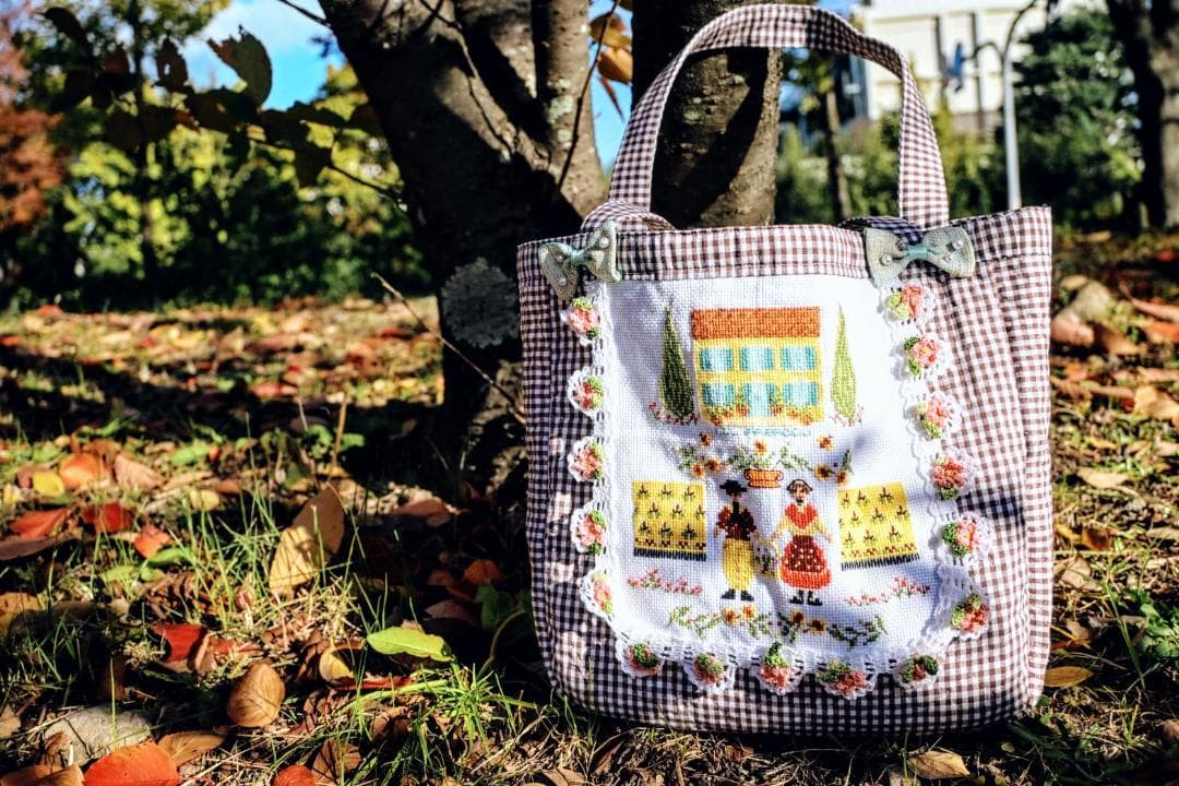 marydoll 刺繍トートバッグ