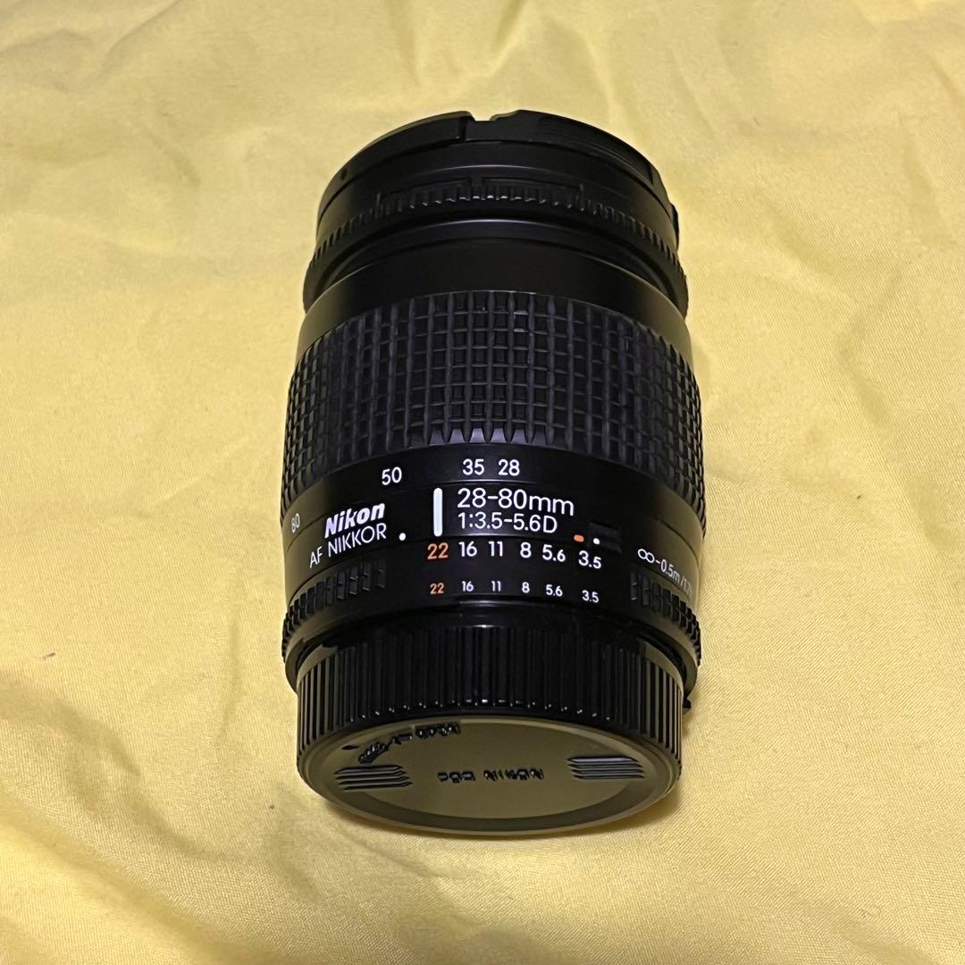 値下げSIGMA 単焦点 Nikon F60 一眼レフフィルムカメラレンズ付き