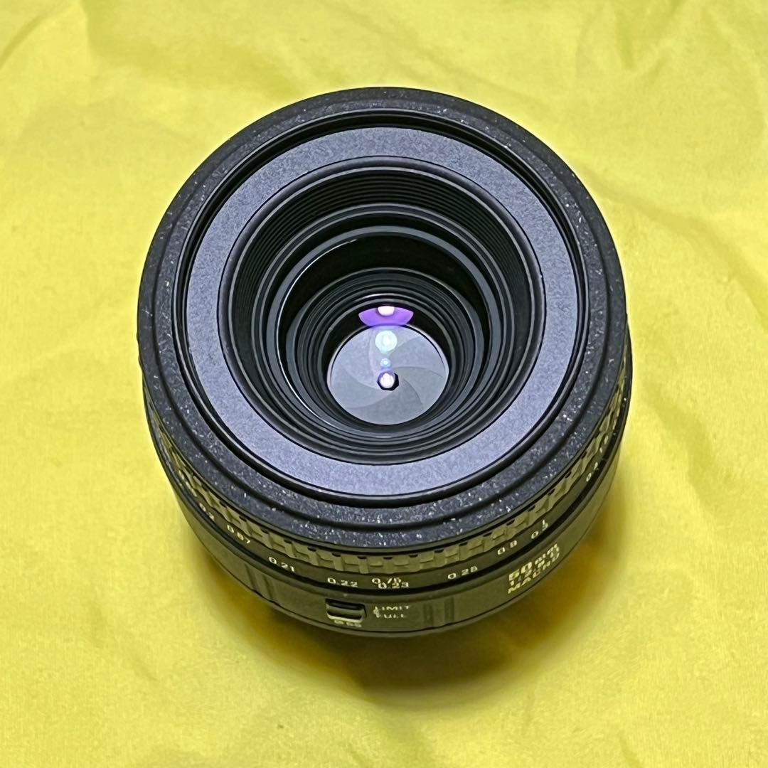 値下げSIGMA 単焦点 Nikon F60 一眼レフフィルムカメラレンズ付き