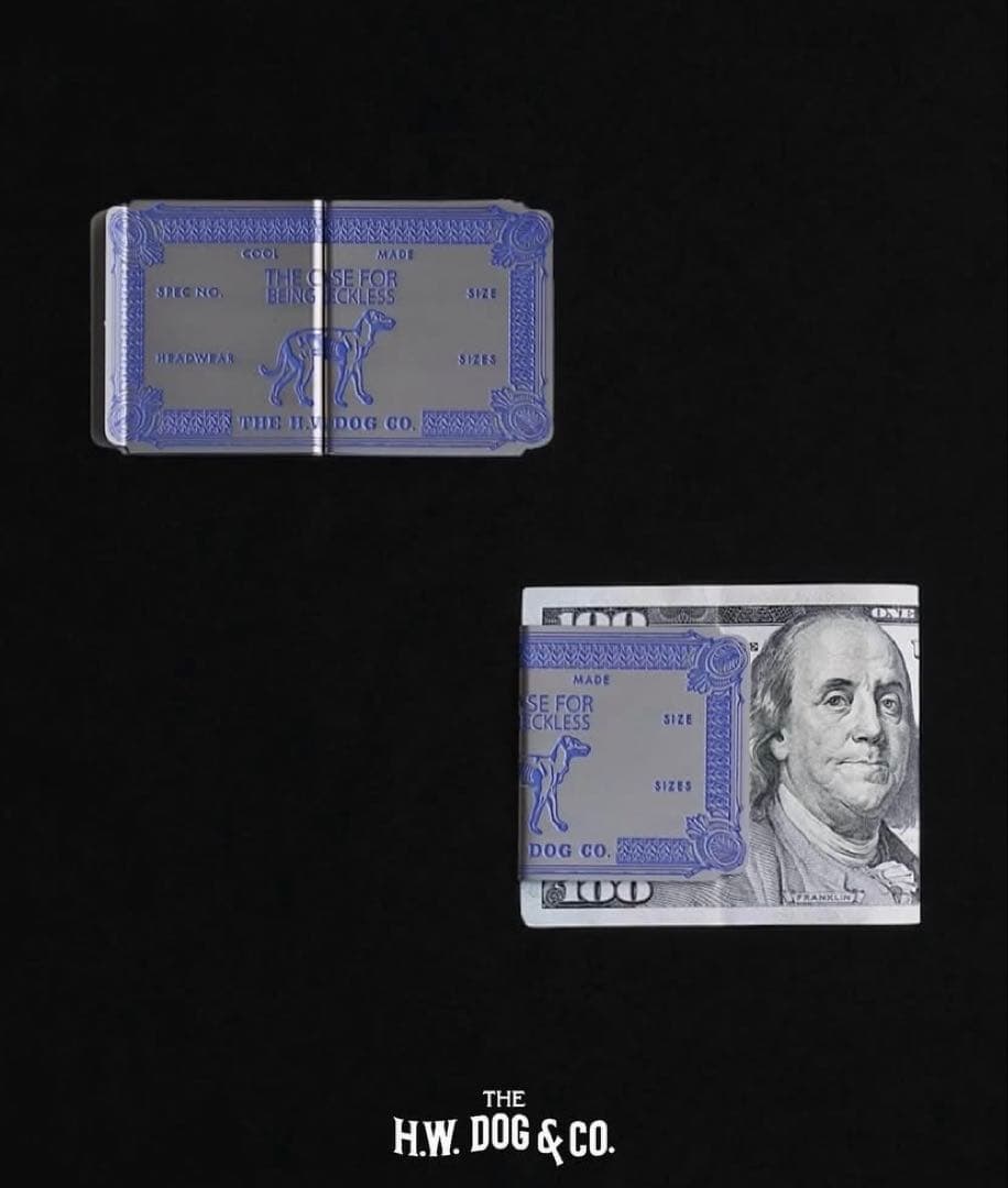 DOG & CO MONEY CLIP マネークリップ　本日発売!！