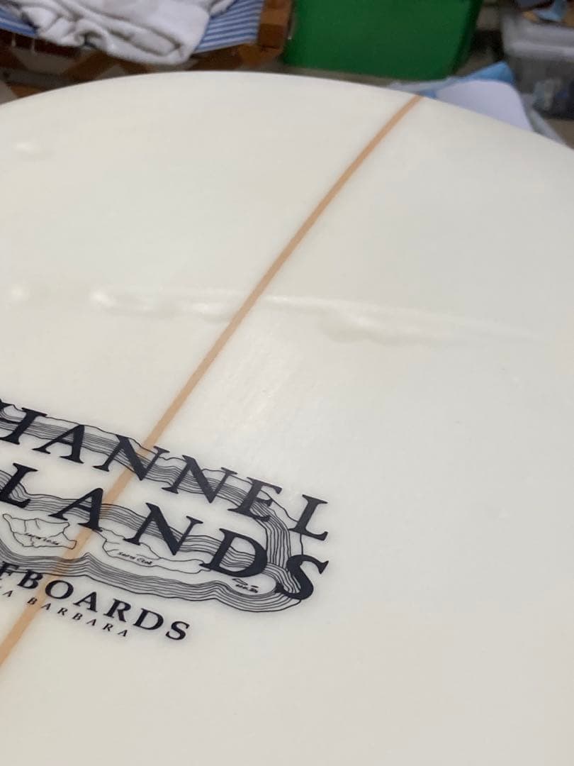 channels スパームホエール　5'5\" 28.1L リペア済み