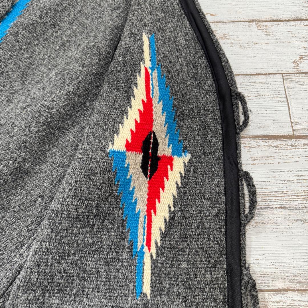 【美品】オルテガ チマヨ ベスト ポケット付き グレー 38サイズ 定番デザイン