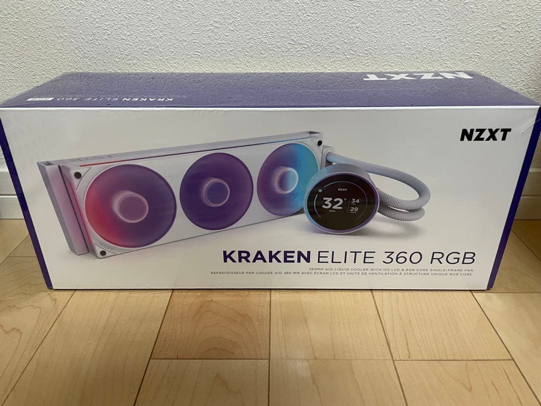 未開封 NZXT KRAKEN ELITE 360 RGB （2024） 白