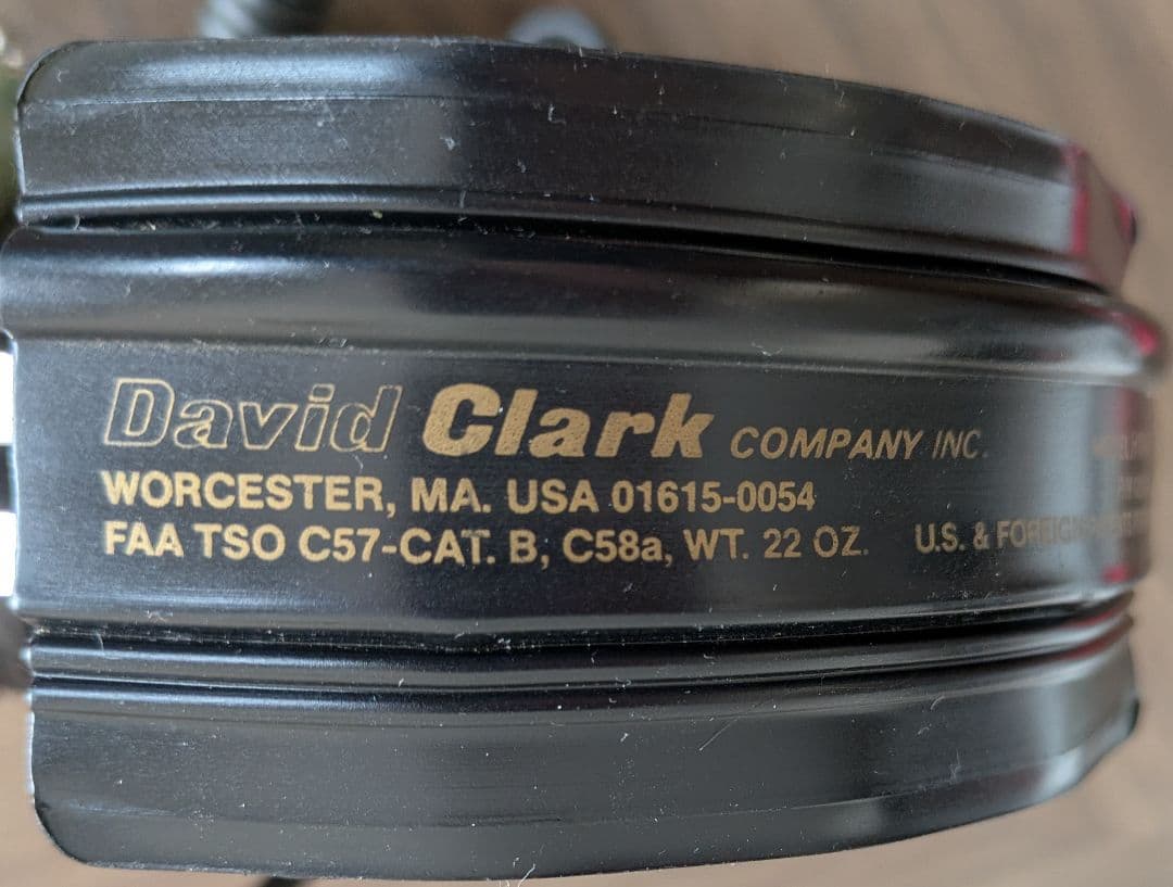 David Clark H10-60 ヘッドセット