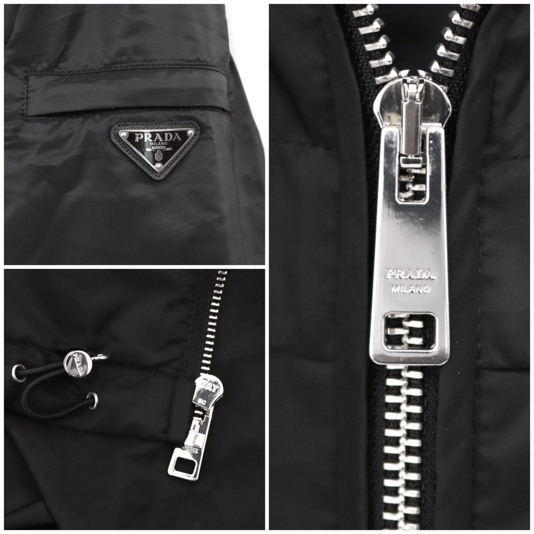 【極美品】プラダ Re-Nylon SGA466 ナイロンジャケット 黒 50